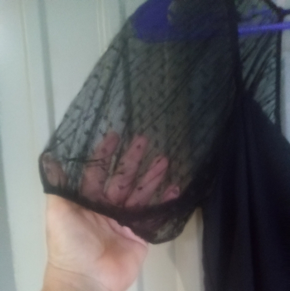 Women's Altar'd State Mini Black Dress Size Medium Altard State - Picture 3 of 4